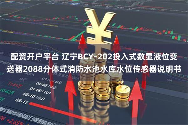 配资开户平台 辽宁BCY-202投入式数显液位变送器2088分体式消防水池水库水位传感器说明书